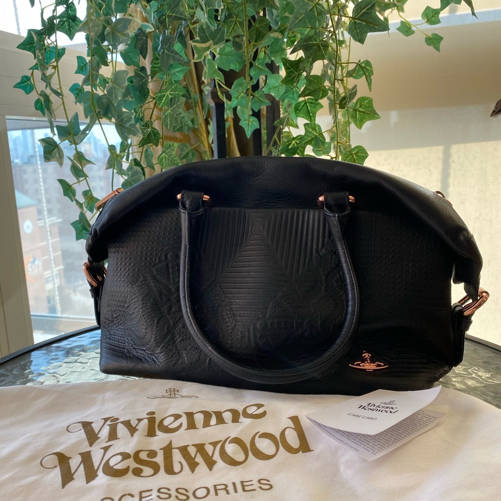 LIKE NEW Vivienne Westwood Black handbag